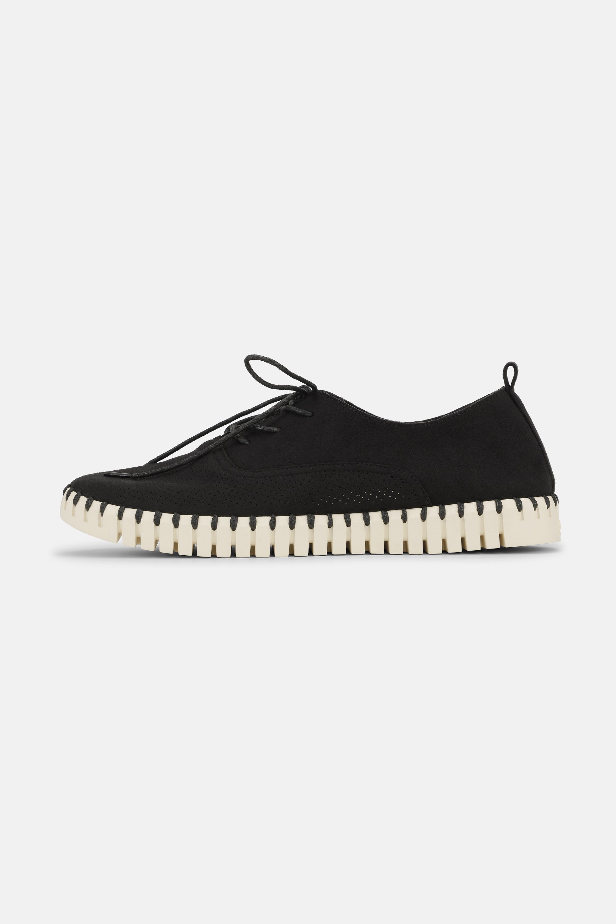 Herresko Med Lisser - Black Pearled Ivory
